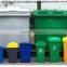 120L cheap plastic recycle bin slatwall for storage bin with grommet