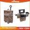 Factory Price Leopard Luggage Trolley Makeup Case                        
                                                Quality Choice