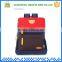 Shoulders polyester material school bag for university students