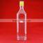 Factory price ceramic liquor bottle 500ml gun shape wine bottles oblate screw cap bottles