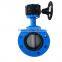 Ductile iron wafer type pneumatic butterfly valve