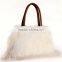 New Stylish Hot Selling Mongolian Lamb Fur Bag for Young Girls with Factory Price Fur Bag