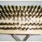 square pet dog brush, wooden handle pet comb brush
