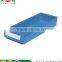 Plastic Storage Bin In Warehouse, Garage Customized Colorful Hanged Plastic Storage Bins