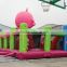New design hot sale inflatable pink pig Bouncer castle for commercial use