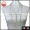 Wholesale costume jewelry chain plated gold body chain, charm lady Fishbone body chain RD11331
