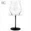 Decorated Clear Crystal Wine Glass for Wedding and Events