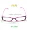 Plastics pink Reading glasses made in china