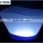 Competitive plastic flash illuminated LED Ice Cube Bucket/LED Cube Box Acrylic led ice bucket