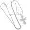 SRP8360 Multi-Color China Wholesale Cremation Jewelry Cross Stainless Steel Cremation Urn Pendant