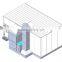 Wholesale JF 701 infrared type spray booth for painting and baking purpose(CE approved)