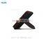 Unique Design Pure Color Fabric Wallet Leather Phone Case For Alcatel One Touch POP C7 with PVC ID and credit card slots