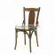 Wholesale antique antique wood high back dining chair plastic bar stool