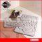 microfiber flannel embossed non slip pvc backing contour bath rug