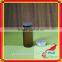 Brown glass chemical bottles for penicillin bottle with aluminum cap for pill bottle with flip top cap