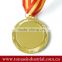 high quality antique silver plating sport metal medal