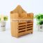 Bamboo Kitchen Utensil Caddy, Bamboo Utensils drying Holder