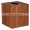 2015 year hot selling ISO9001&FSC&SA8000 birch gift wooden tissue box for made in china