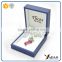High quality flip top customized plastic box for ring with various styles