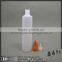 eliquid bottle wholesale HDPE unicorn 50ml dropper cap bottle with big mouth