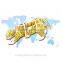 OEM Super Kids Puzzle Tiger Image Cardboard Puzzle Animal Puzzle