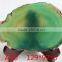 colorful green agate slices for gift&decoration
