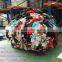 plastic bag packing dark cloth cotton rags