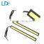 Guangzhou high power 17cm car led daytime running light cover with metal