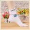 Custom Solid White Color Pretty High Quality MENS ankle socks,MLE Casual Socks