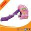 Colorful indoor plastic slide with babay swing set