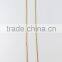Wholesale cheap long thin pure gold earring
