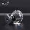 Novelty Furniture Dresser Chrome Finish Rhombohedral Crystal Knob