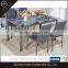 Wholesale Black Tempered Glass Dining Table LDT039