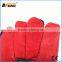 BSSAFETY A/B grade COW SPLIT LEATHER long red welding gloves