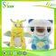 Newest cheap pokemon plush toy for kids custom cute yellow pikachu toy stuffed soft pokemon plush