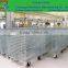 high quality folding storage cage ,metal storage cage,storage cage with wheels