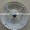 Wheel rims for wheelbarrow