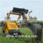 High efficiency hot small skid steer loader for sale