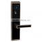 Top quality Red bronze elegant 480(L)*80(W)*32(T)mm smart door Lock for home/office/hotel