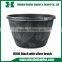China garden supplies plastic nursery pots plant pot and flower pot with painting