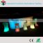 PE plastic/remote control/RGBW glow bar furniture/event nightclub LED Bar Counter