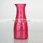 yorkshire color painted glass milk bottle