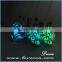 Silver glowing necklace Hollow glow in the dark heart pendant luminous necklace