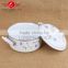 china not sale 3pcs enamel cookware set/enamel casserole wholesale