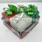 transparent led decorative christmas gift box wholesale