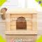 2017 New design wooden animal house for hamster mini wooden animal house for hamster W06F026