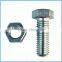 8.8 Grade Black and Galvanized DIN933 Hex Bolt & Nut