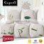 Super Comfortable Digital Print Linen Cushion, Square 45*45cm