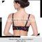 Fashionale design hot sale woman sexy printed bra