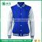 Top Fashion Custom Made Slim Fit Korean Style Royal Blue Mens School Varsity Jacket